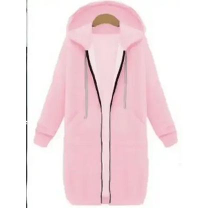 Women's Winter Hooded Jacket With Pockets