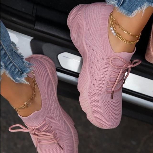 Breathable and Lightweight Mesh Sneakers