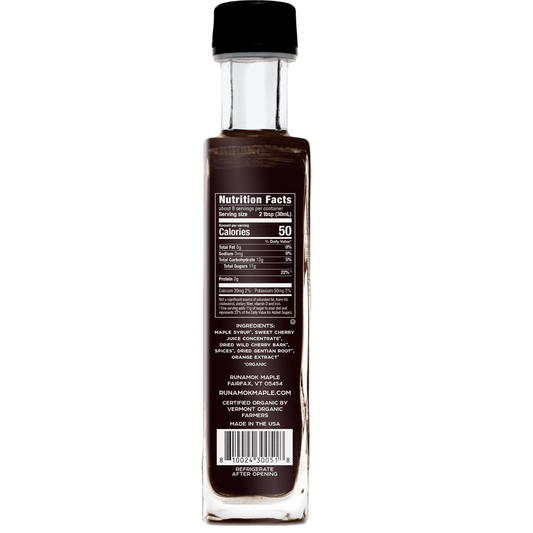 Sirop d'érable pour cocktail Old Fashioned 250 ml