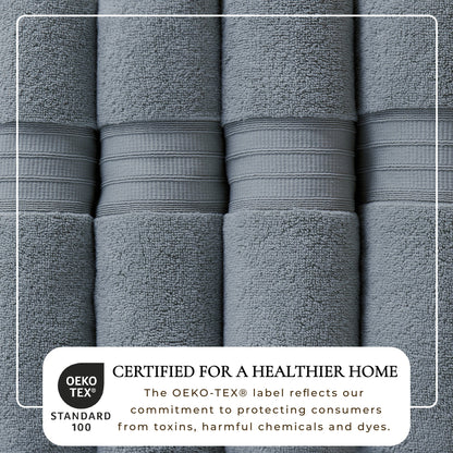 Premium Zero Twist Cotton Bath Towel and Set