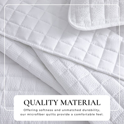 Soft Seersucker Quilt Set a Breathable Feel