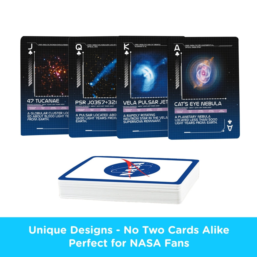 NASA Across the Universe Playing Cards by The Country Christmas Loft space art, 4 visible on Tampa Home & Garden Store