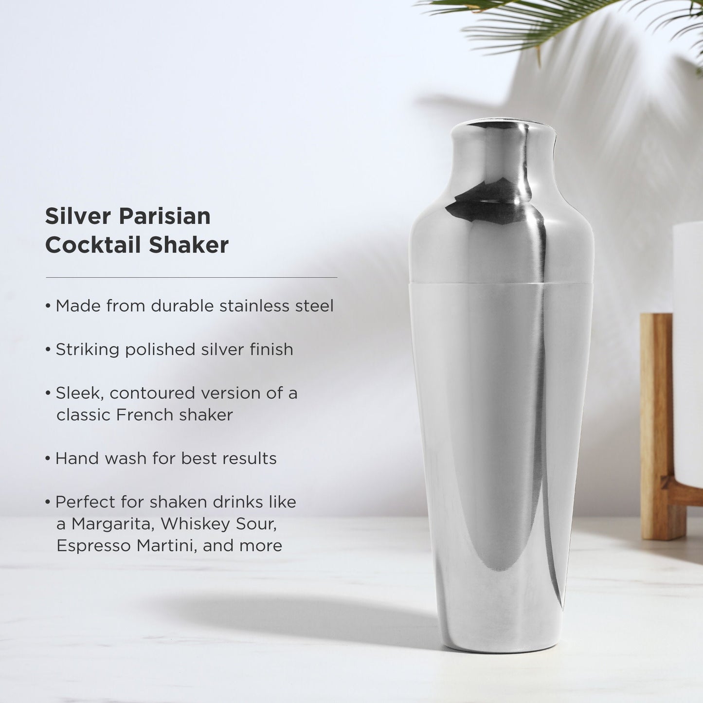 Harrison Stainless Steel and Cocktail Shaker