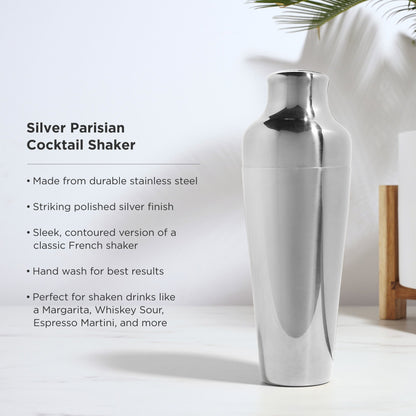 Harrison Stainless Steel and Cocktail Shaker