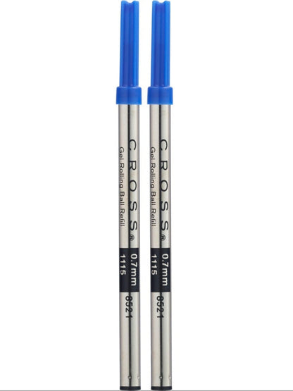 A.T. Cross Selectip Gel Rollerball Pen Refills blue medium point dual pack on Tampa Home & Garden Store