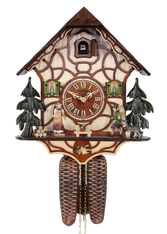 Black Forest Magic - Brown - HerrZeit by Adolf Herr Cuckoo Clock - Tampa Home & Garden Store