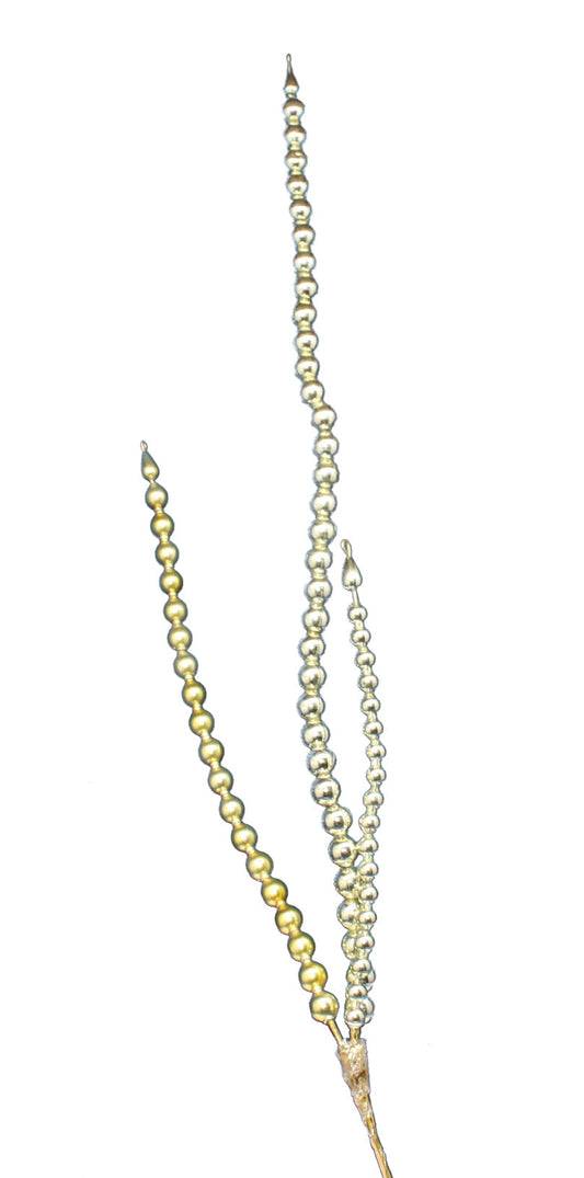 Flèches de perles d'or