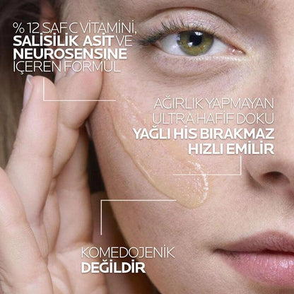 La Roche Posay C12 antioxidant face serum illuminating anti-aging dermatologically tested 30 ml on Tampa Home & Garden Store