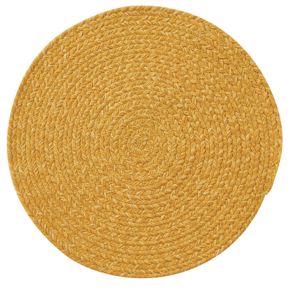 Mantel individual trenzado con forma de especia - Comino