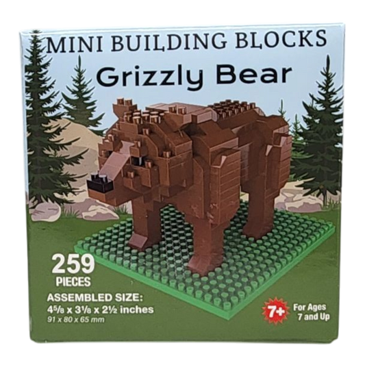 Minibloques de construcción - Oso Grizzly