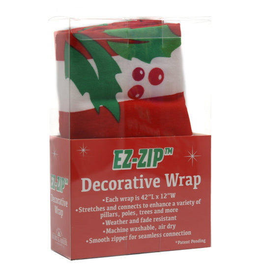 Ez-Zip Decorative Sleeves - Holly - Tampa Home & Garden Store