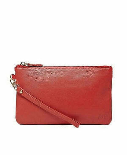 Mighty Purse red genuine leather 4000mAh phone charger purse with wrist strap by HButler on Tampa Home & Garden Store