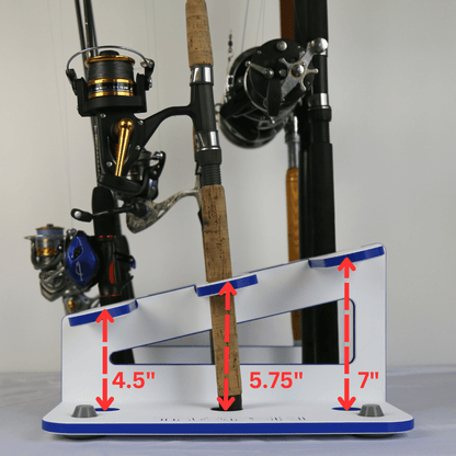 Waterproof Fishing Rod Rack for 12 Poles