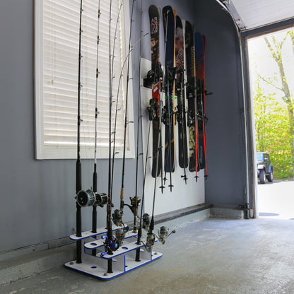 Waterproof Fishing Rod Rack for 12 Poles