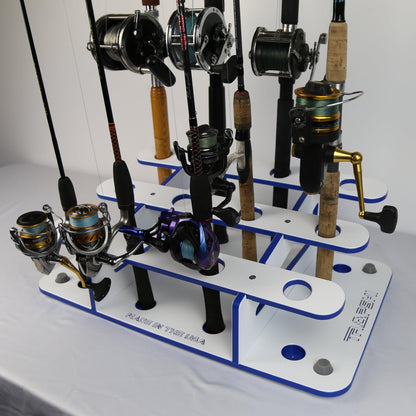 Waterproof Fishing Rod Rack for 12 Poles