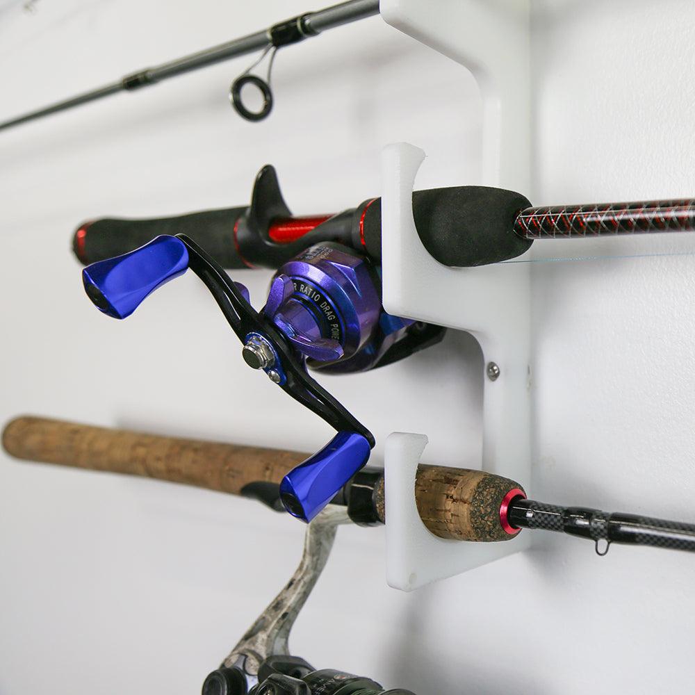 6+ Fishing Rod Rack Wall or Ceiling Mount Fishing Pole Racks