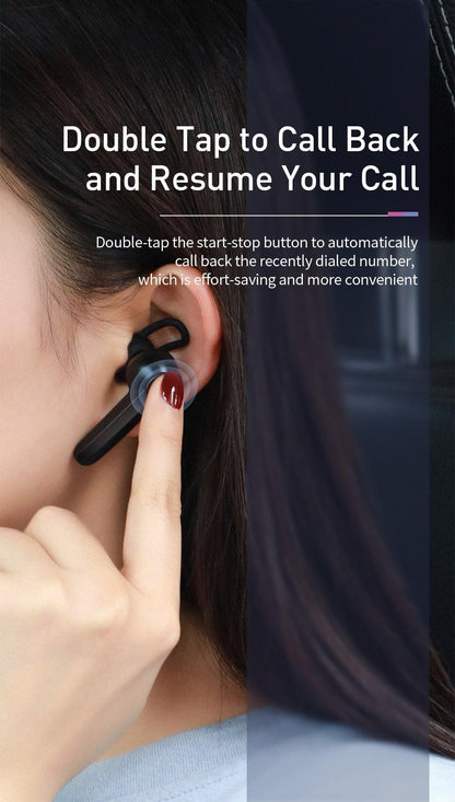 Stevvex in-ear Bluetooth earphone with microphone, magnetic charging, comfortable fit on Tampa Home & Garden Store