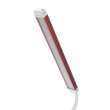 Stevvex ST125162AYW pink USB LED desk lamp with slim light bar on Tampa Home & Garden Store