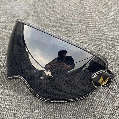 AeroShield motorcycle goggles by BikerZoneZ, black frame with mirrored lens, UV protection on Tampa Home & Garden Store