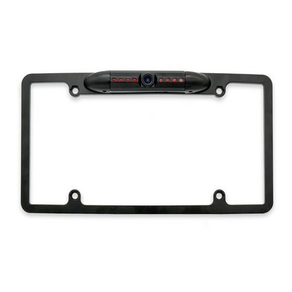 Master Tailgaters license plate frame with camera, 8 IR LEDs, 170° wide angle, waterproof metal on Tampa Home & Garden Store