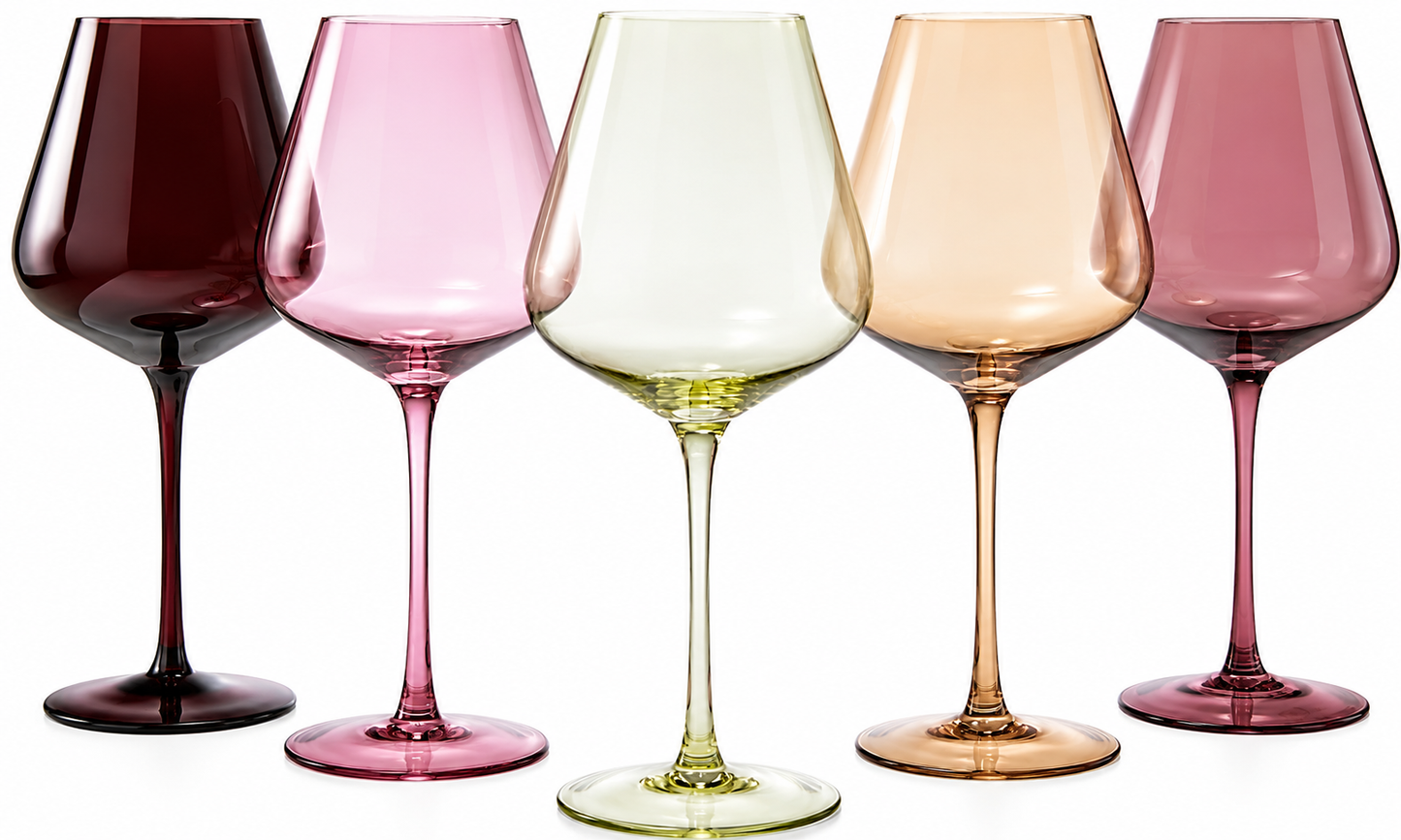 Stagioni September Stemmed Wine Set of Five