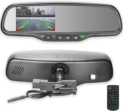 Master Tailgaters 10.5in rear view mirror with 4.3in LCD auto brightness OnStar buttons on Tampa Home & Garden Store