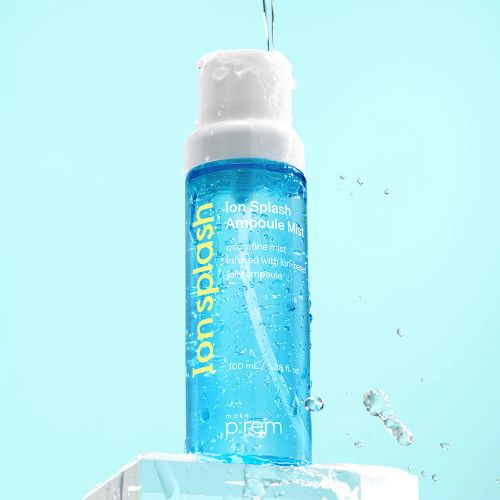 Mist Ion Splash Ampoule Mist 100ml by Seoulia in blue bottle with white cap on Tampa Home & Garden Store
