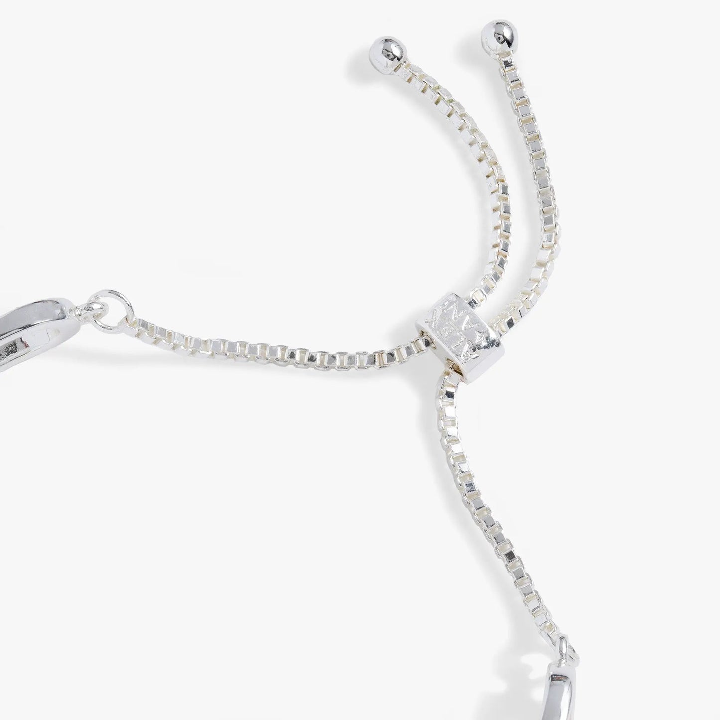Mama Bolo Bracelet With Crystals and Heart Charm