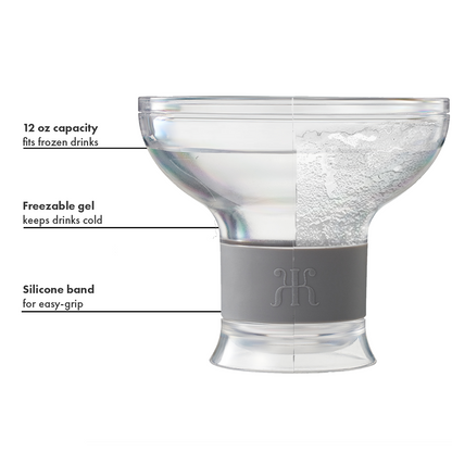 Barcelona Acrylic Frozen Margarita Glass For Two
