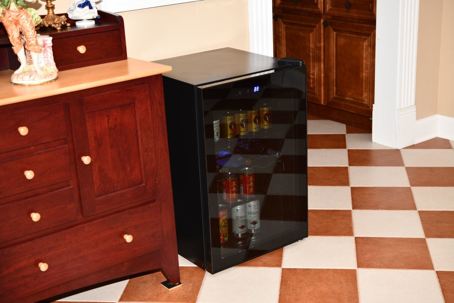 Refrigerador y enfriador de bebidas mate W58128H