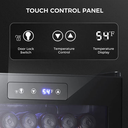 Refrigerador y enfriador de bebidas mate W58128H