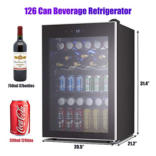 Refrigerador y enfriador de bebidas mate W58128H