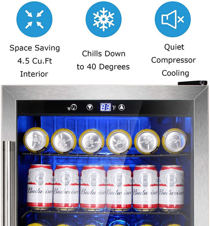 Refrigerador y enfriador de bebidas mate W58128H