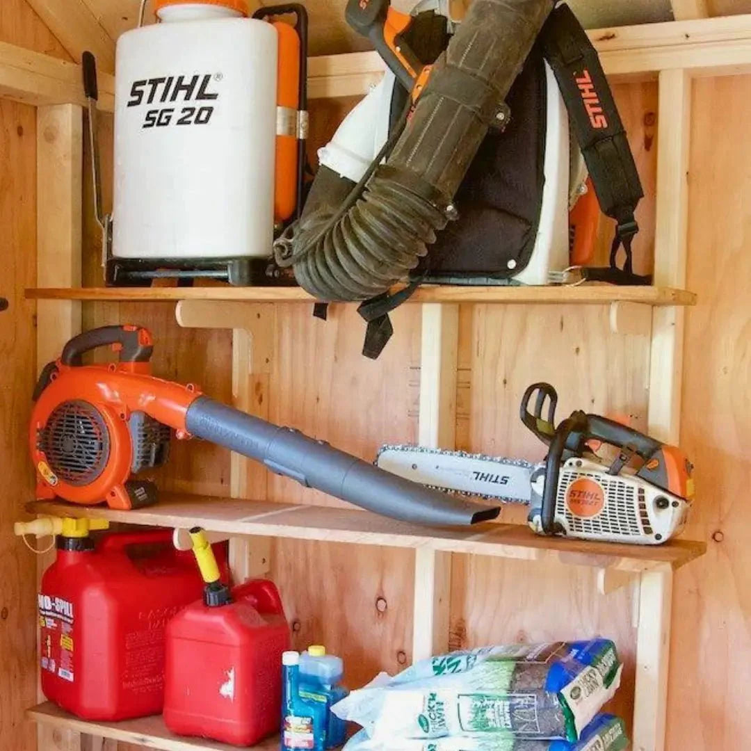 Max Shed Organization Kit – Yard Tool Rack & Garden Storage Solution