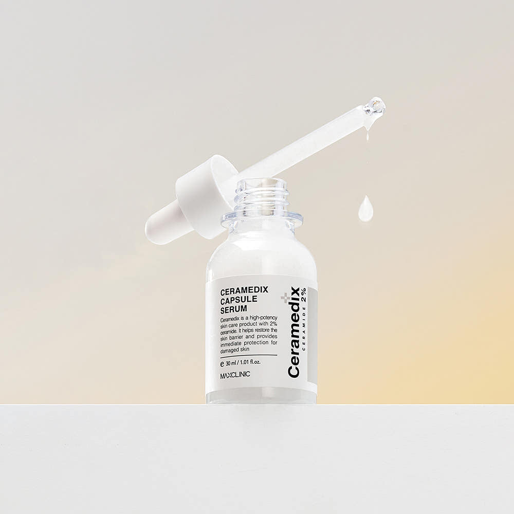 MAXCLINIC Ceramedix Capsule Serum bottle with dropper, clear glass 30ml, Seoulia on Tampa Home & Garden Store