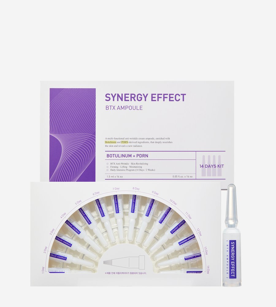 MAXCLINIC Synergy Effect BTX Ampoule set, 1.5ml x14, purple-box kit with 14 ampoules on Tampa Home & Garden Store