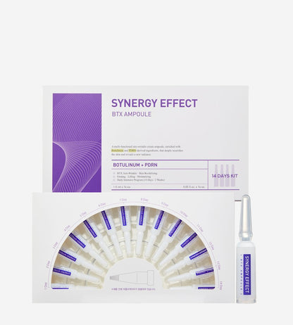 MAXCLINIC Synergy Effect BTX Ampoule set, 1.5ml x14, purple-box kit with 14 ampoules on Tampa Home & Garden Store