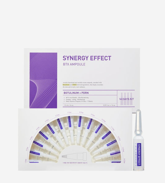 MAXCLINIC Synergy Effect BTX Ampoule set, 1.5ml x14, purple-box kit with 14 ampoules on Tampa Home & Garden Store