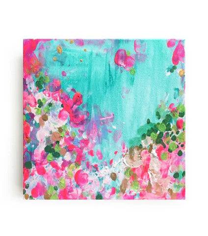Lámina artística May Garden – Arte floral de pared en papel de archivo