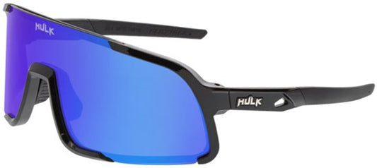 Hulk® HK4 Series Black Frame Safety Glasses Polarized Blue Diamond Mirror Lens MAX3® Scratch Resistant Coated - Tampa Home & Garden Store