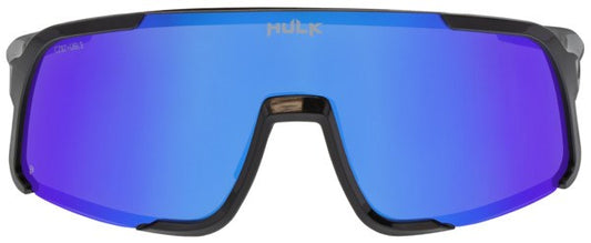 Hulk® HK4 Series Black Frame Safety Glasses Polarized Blue Diamond Mirror Lens MAX3® Scratch Resistant Coated - Tampa Home & Garden Store