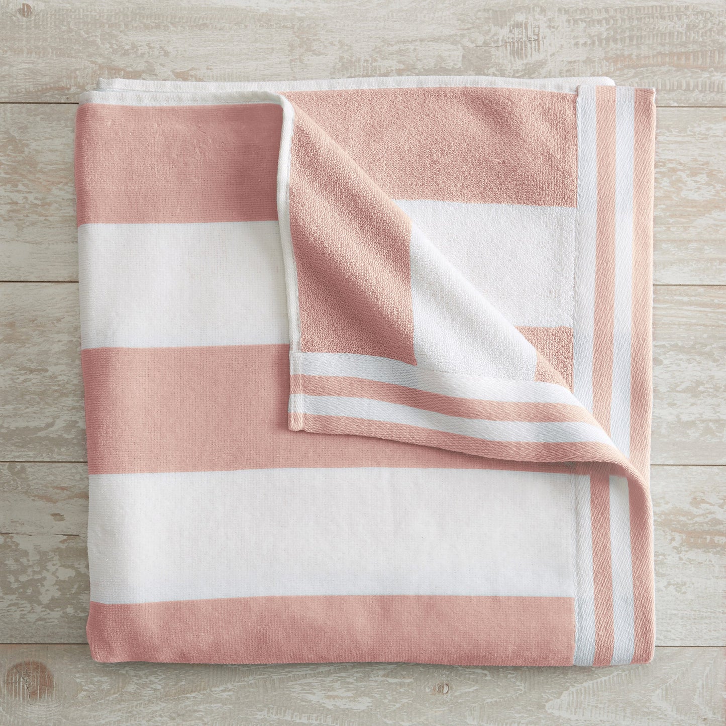 Striped Cabana Beach Towel and Soft Pastel Colors