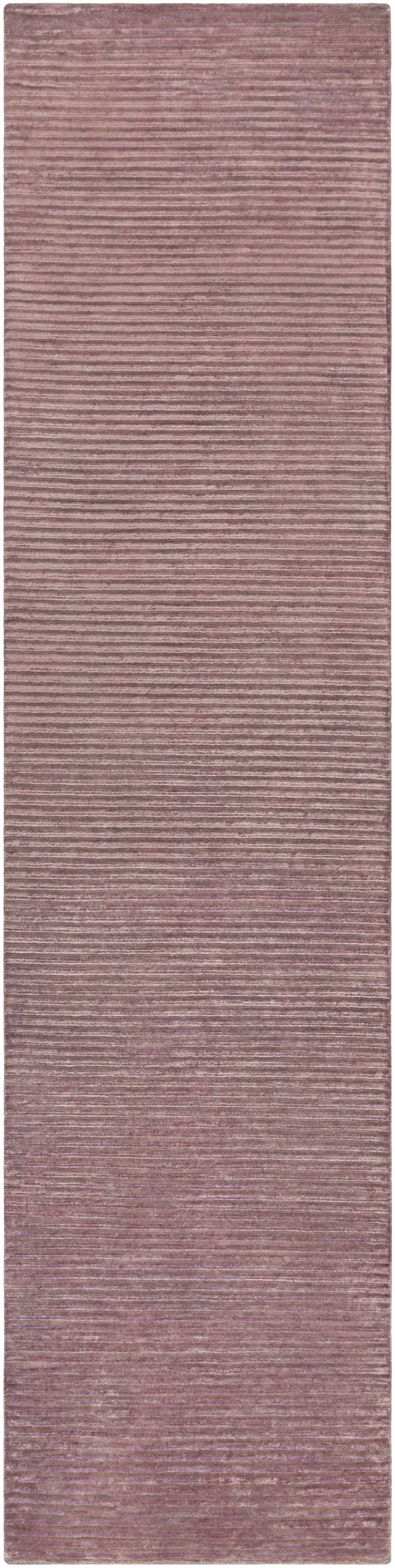 Meador area rug runner by Boutique Rugs in dusty rose with ribbed texture clearance on Tampa Home & Garden Store
