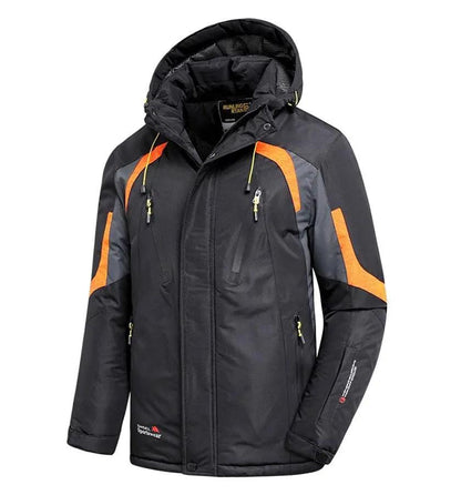 Men's Blue Winter Outdoor Jacket Waterproof
