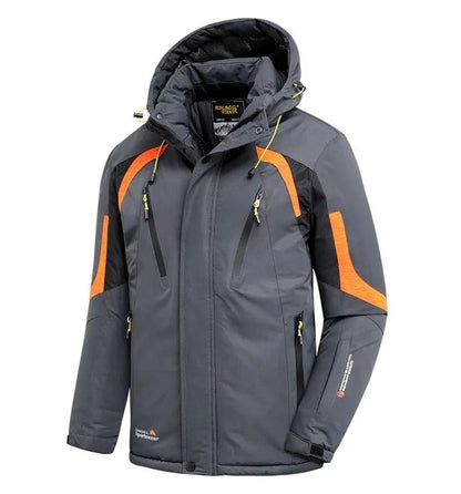 Men's Blue Winter Outdoor Jacket Waterproof