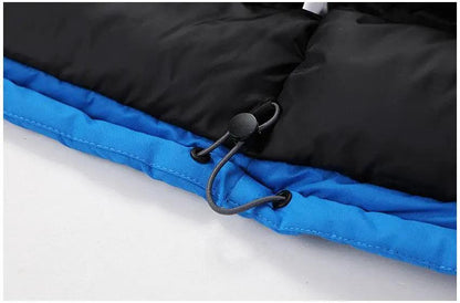 Men's Blue Winter Outdoor Jacket Waterproof