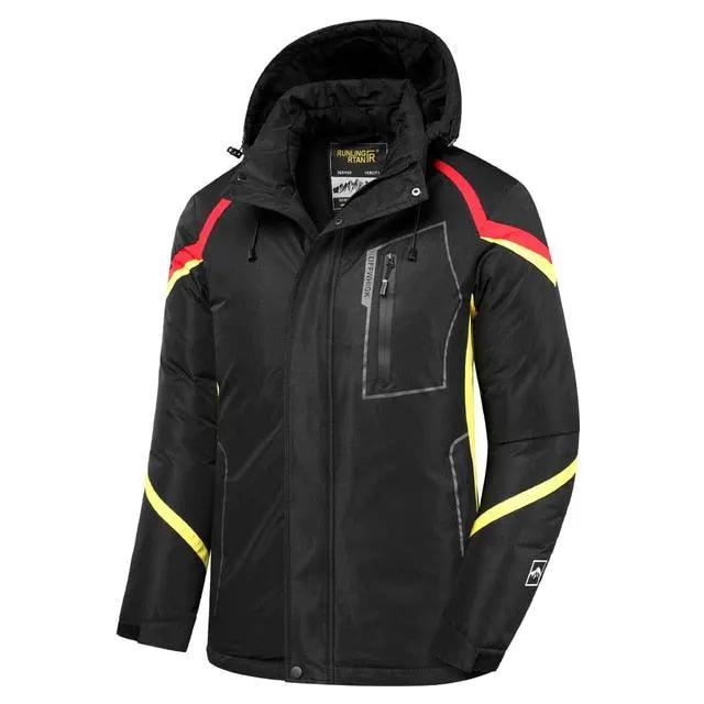 Men's Blue Winter Outdoor Jacket Waterproof