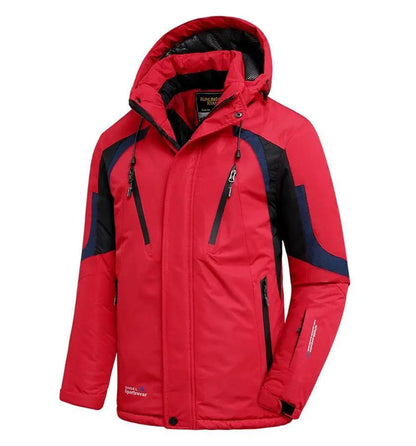 Men's Blue Winter Outdoor Jacket Waterproof