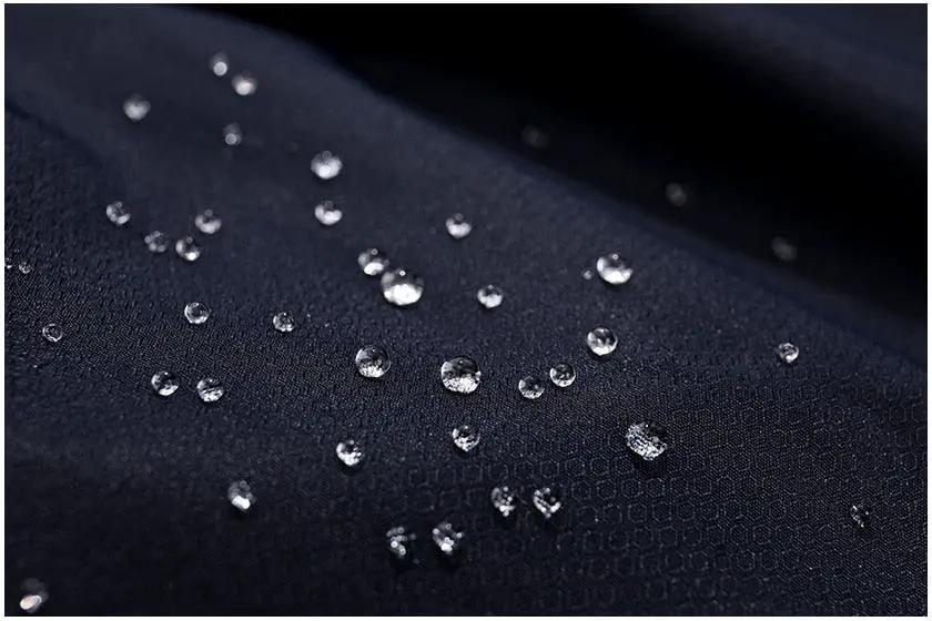 Men's Blue Winter Outdoor Jacket Waterproof