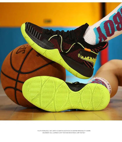 Men's Breathable Basketball Shoes High Top